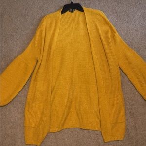 Yellow Cardigan